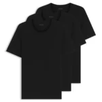 Three-pack of logo-embroidered T-shirts in cotton