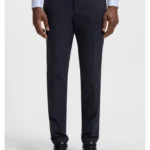 Slim-fit trousers in a stretch-cotton blend