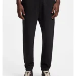 Regular-fit tracksuit bottoms in French-terry cotton