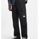 Relaxed-fit trousers in ripstop fabric