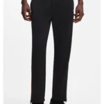 Relaxed-fit tracksuit bottoms with logo tape