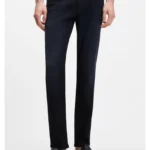 Delaware slim-fit jeans in blue knitted denim