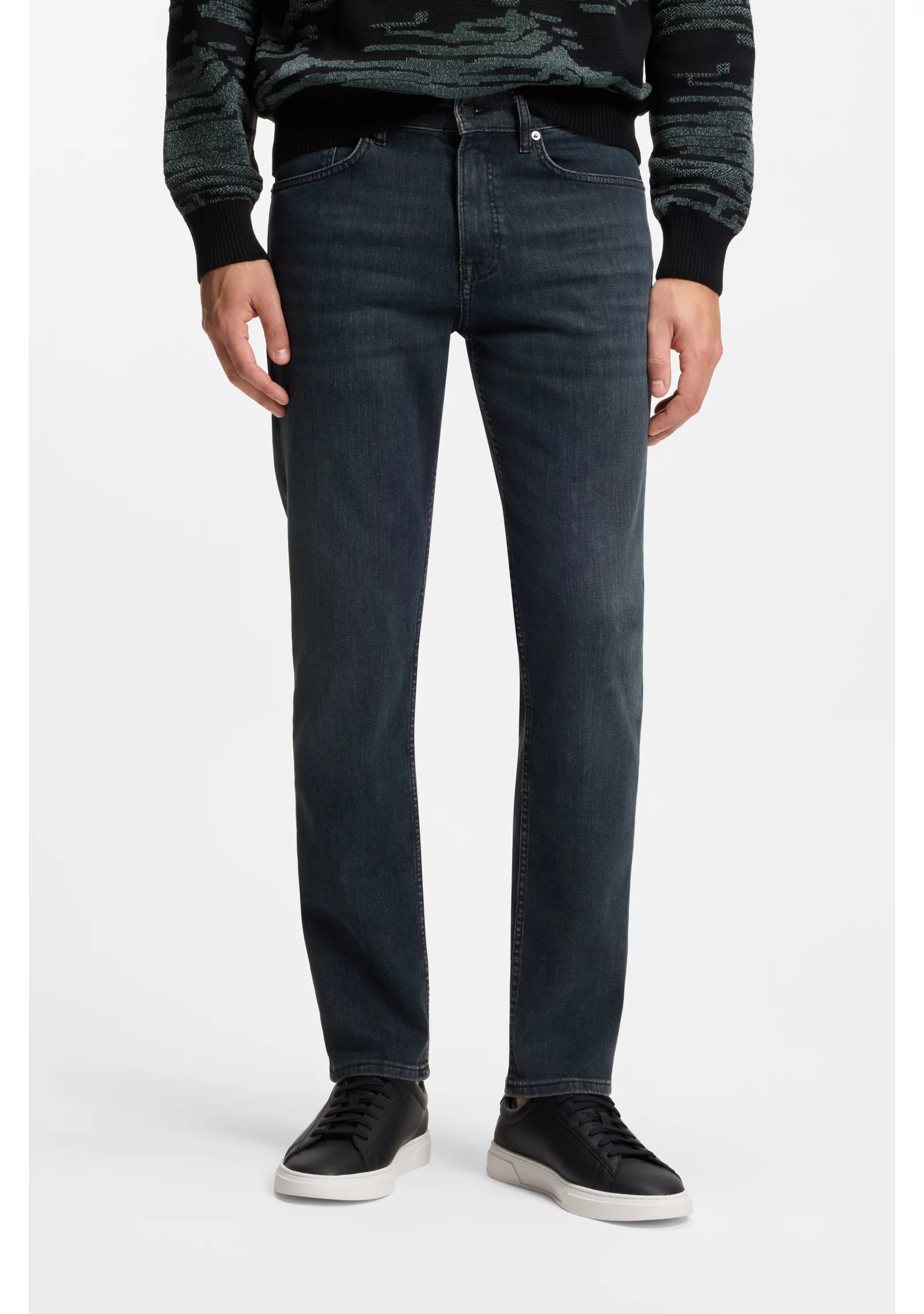 hbeu50555289_408_350 Maine regular-fit jeans in blue super-stretch denim - Image 1