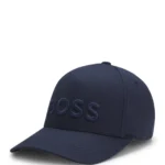 Cotton-twill cap with embroidered logo