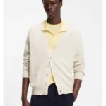 BOSS BY BECKHAM cardigan in a cotton blend