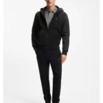 Relaxed-fit tracksuit set in cotton terry