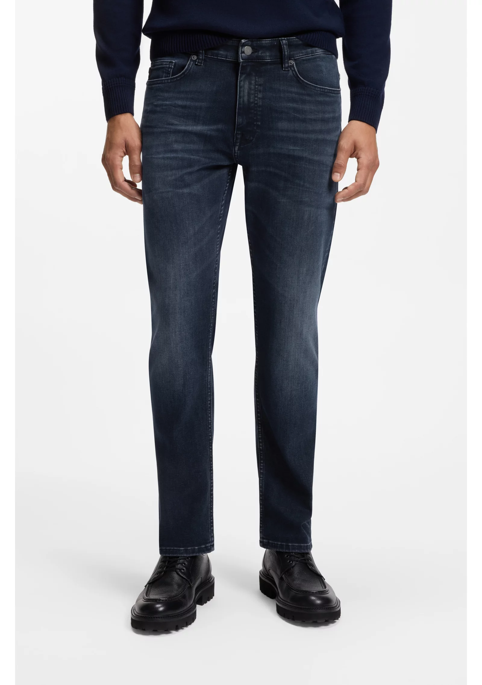 hbeu50571765_410_350 Delaware slim-fit jeans in blue soft-motion denim - Image 1
