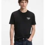 Regular-fit cotton T-shirt with logo print