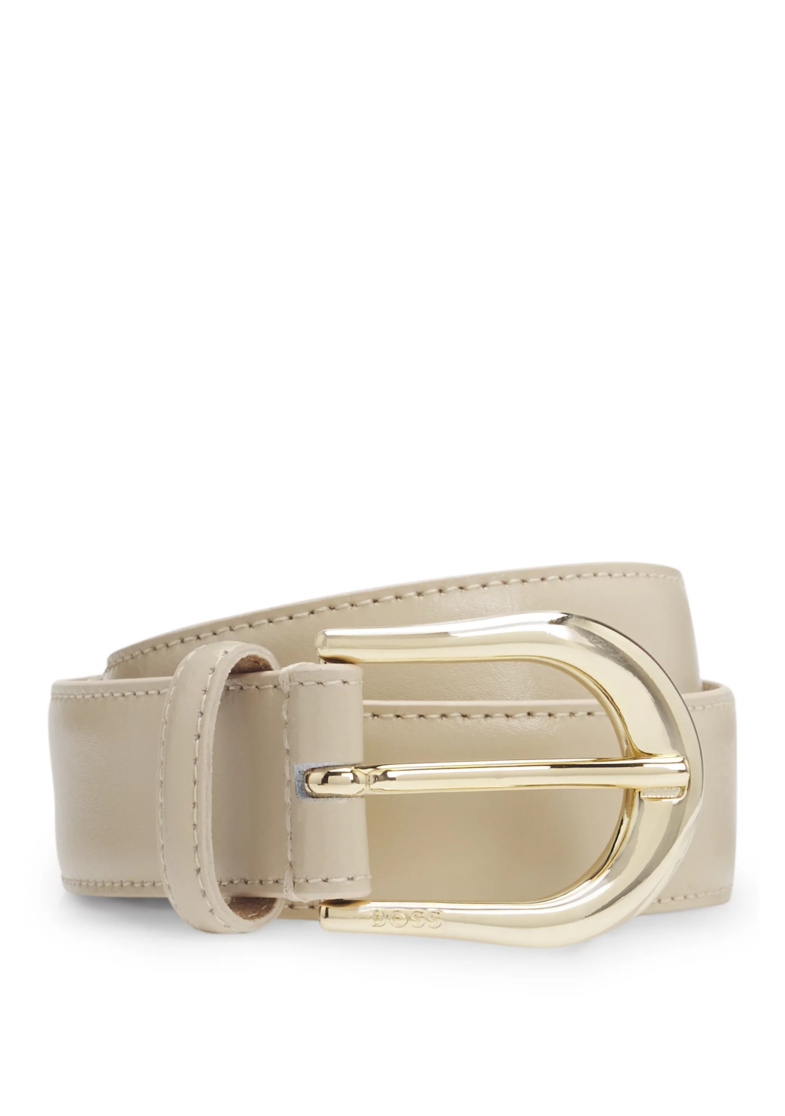 hbeu50536887_277_200 Italian-leather belt with golden buckle - Image 1