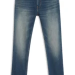 Slim-fit jeans in blue stretch denim