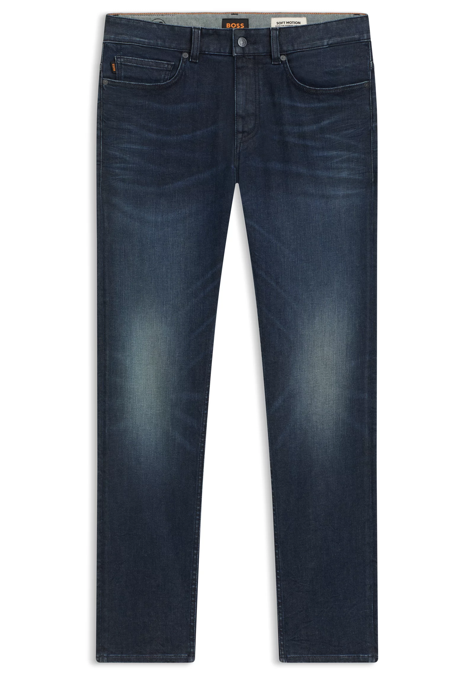 hbeu50544642_409_100 Delaware slim-fit jeans in blue soft-motion denim - Image 1