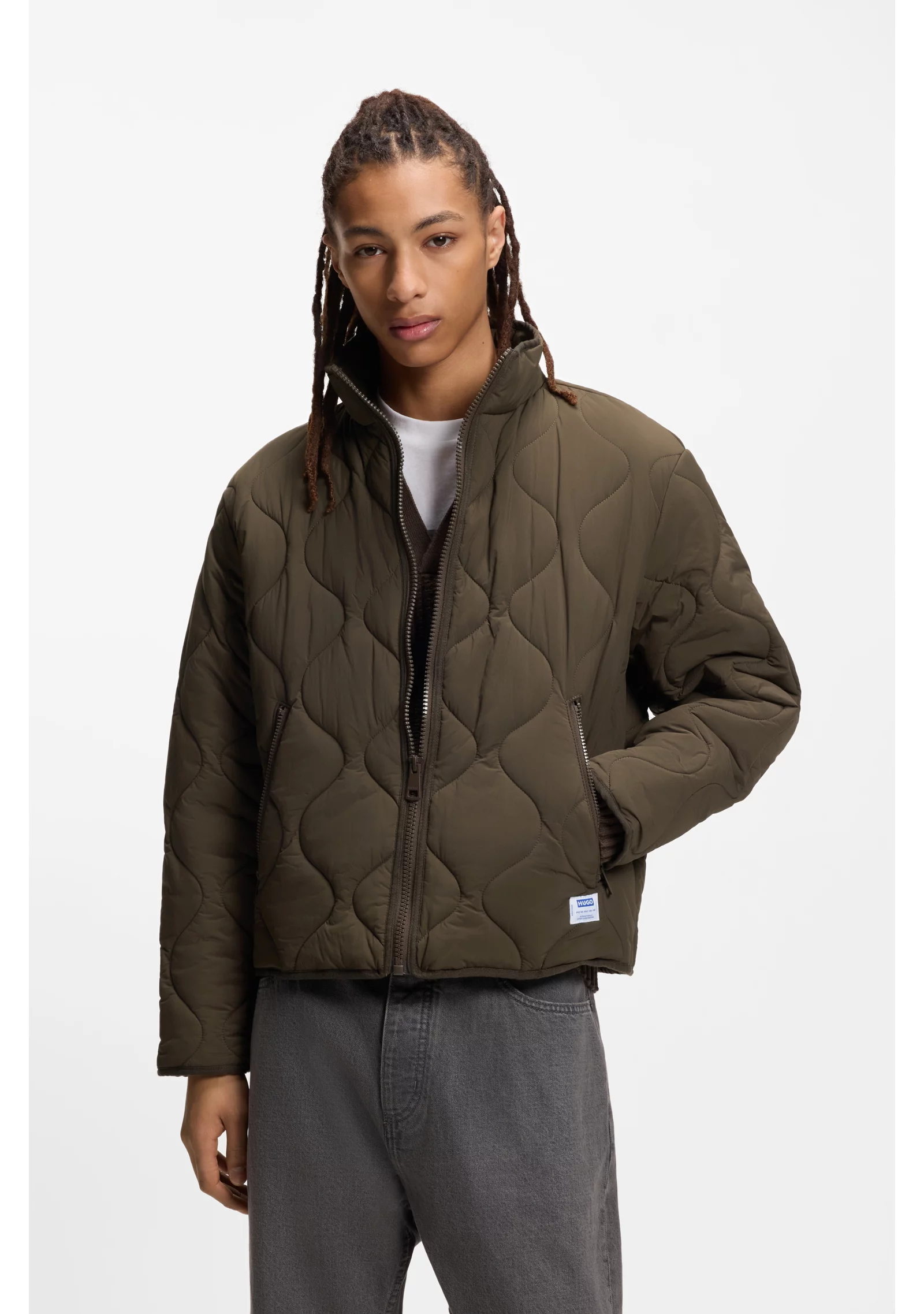 hbeu50546664_208_350 Water-repellent jacket with onion quilting - Image 1