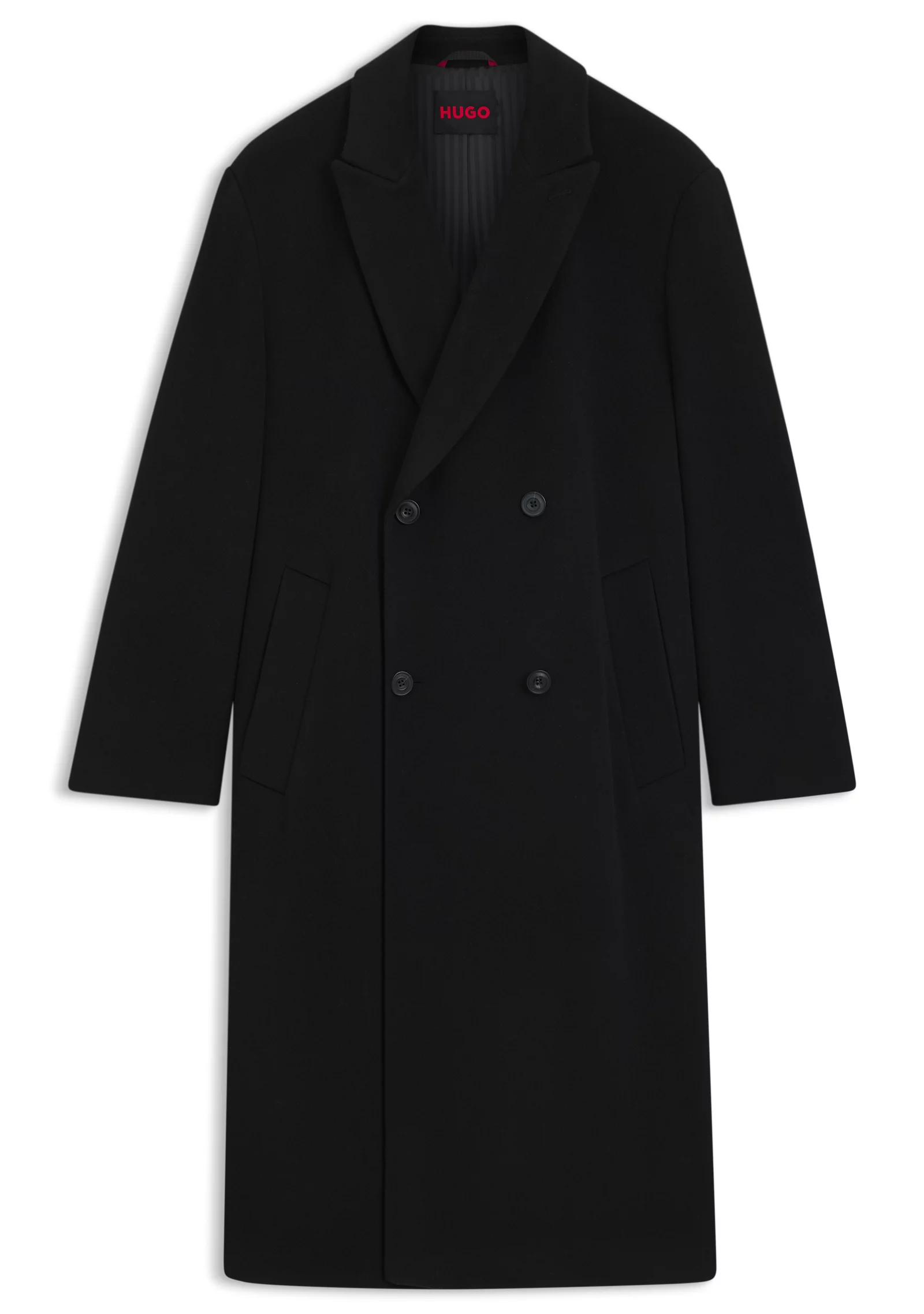 hbeu50549291_001_100 Double-breasted coat in a wool blend - Image 1