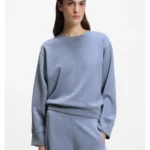 Relaxed-fit sweatshirt with logo embroidery