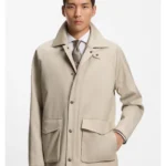 Regular-fit jacket with inner vest