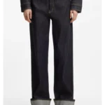Wide-leg jeans in Japanese selvedge denim
