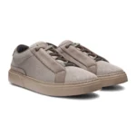 BOSS x ASTON MARTIN trainers with leather trims