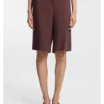 Relaxed-fit shorts in a linen blend