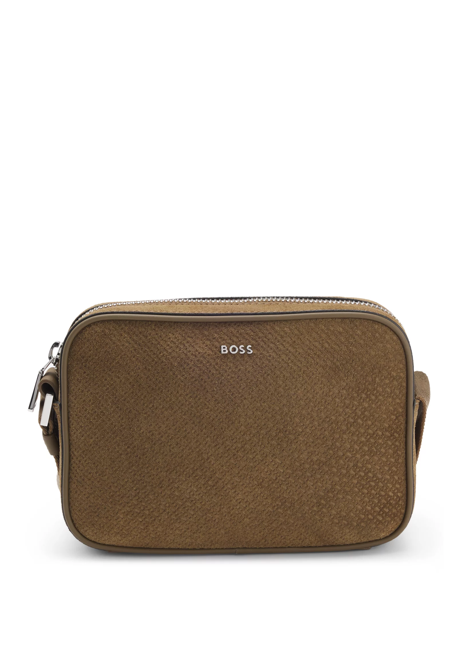 hbeu50558121_252_200 Crossbody bag in monogram-embossed suede - Image 1