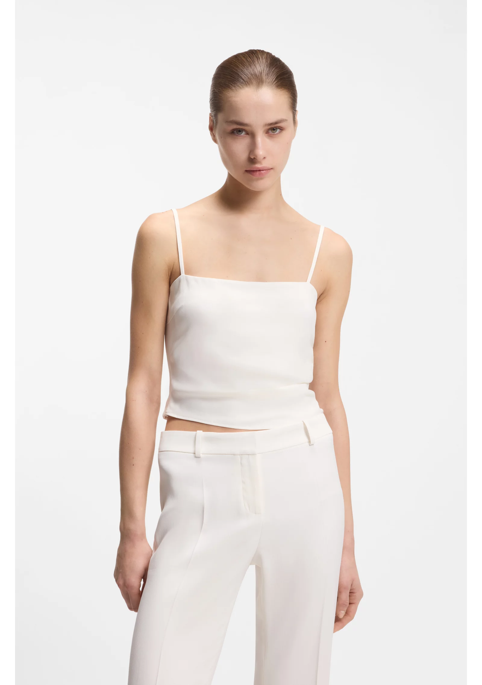 hbeu50559167_115_350 Gathered bandeau top with straps - Image 1