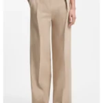 Regular-fit trousers in a sparkling pinstripe cotton blend