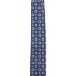 Jacquard-pattern tie in a silk blend