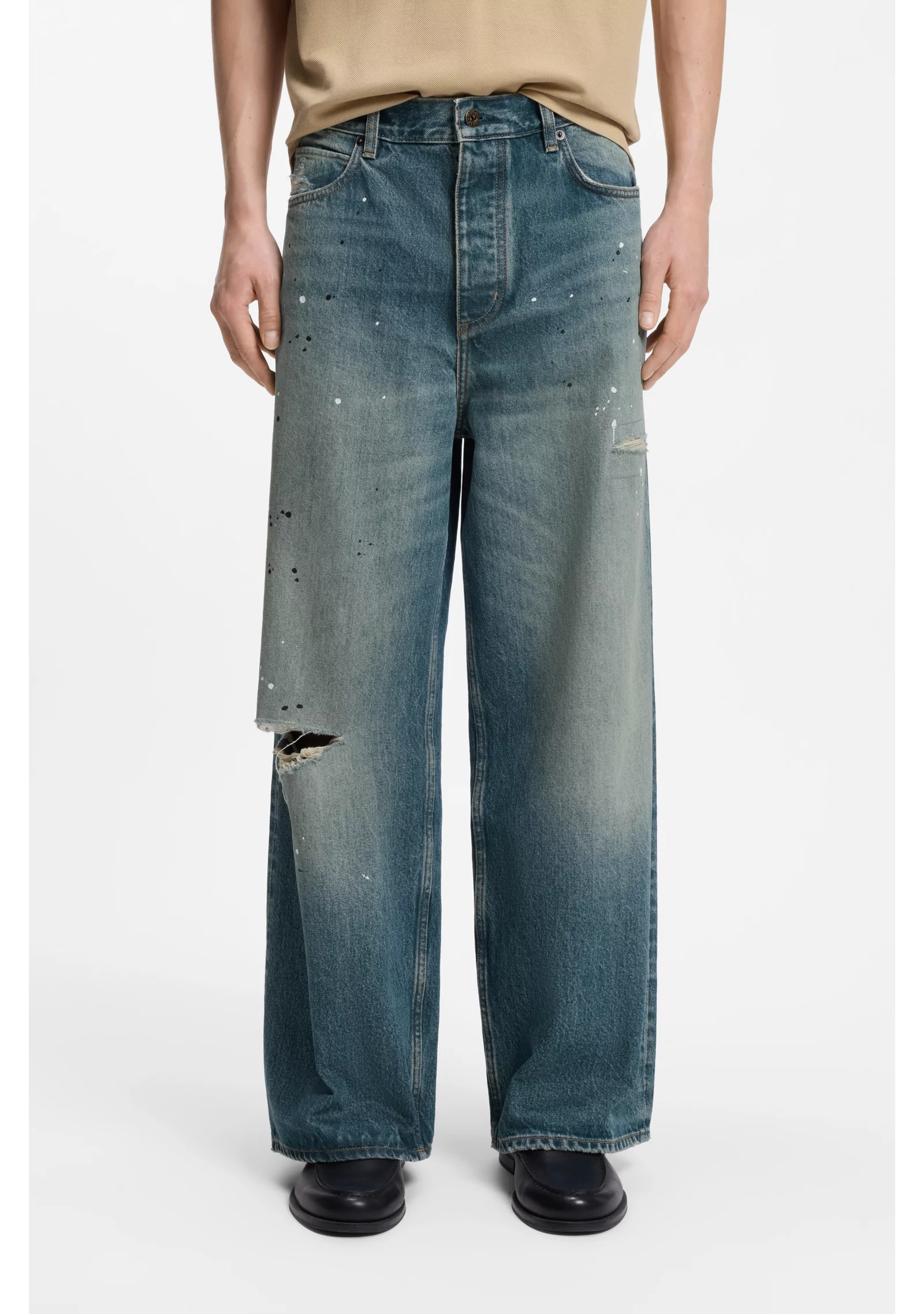 hbeu50563322_417_350 Loose-fit jeans in heavyweight cotton denim - Image 1