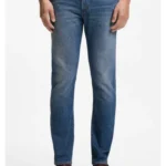 Slim-fit jeans in soft stretch denim