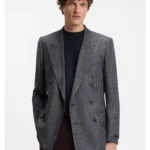 BOSS BY BECKHAM jacket in wool, silk, linen and cashmere