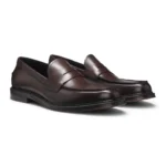 Italian-made loafers in soft leather