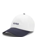 Soft six-panel cap with embroidered logo