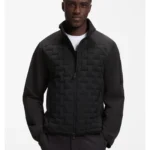 Water-repellent jacket with certified down filling