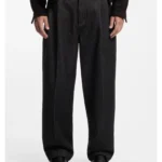 Relaxed-fit jeans in heavyweight black denim