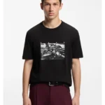 Relaxed-fit T-shirt in cotton with graphic print