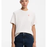 Graphic-print T-shirt in cotton jersey