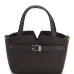 BOSS Revers mini tote bag in grained leather