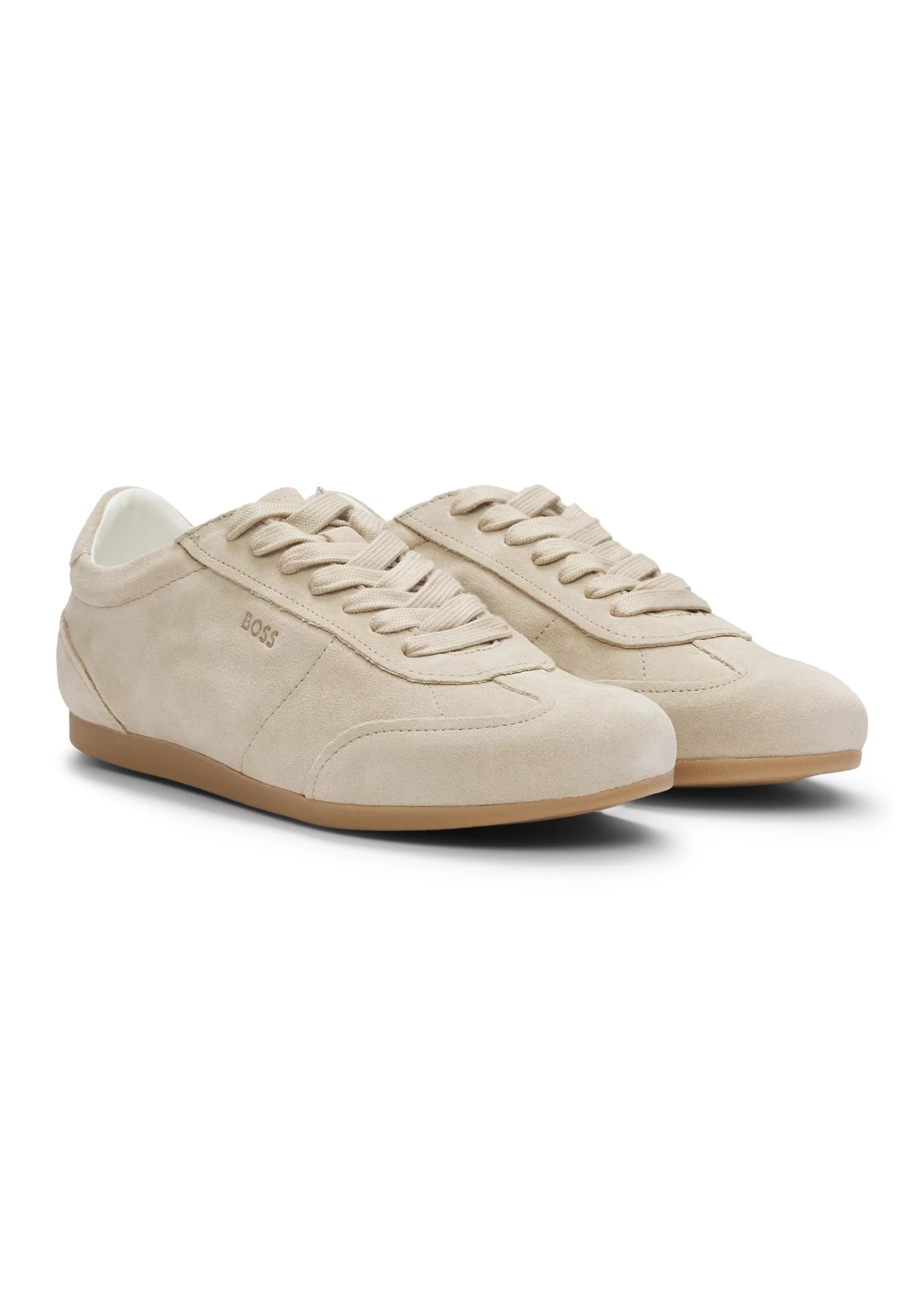 hbeu50575226_275_200 Suede trainers with logo details - Image 1