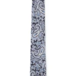 Pure-silk tie with paisley print