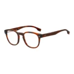 Havana-acetate optical frames with metal rivets