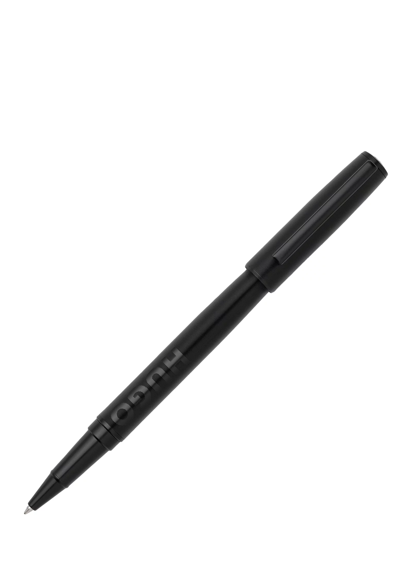 hbeu58109482_999_200 Black rollerball pen with tonal logo - Image 1