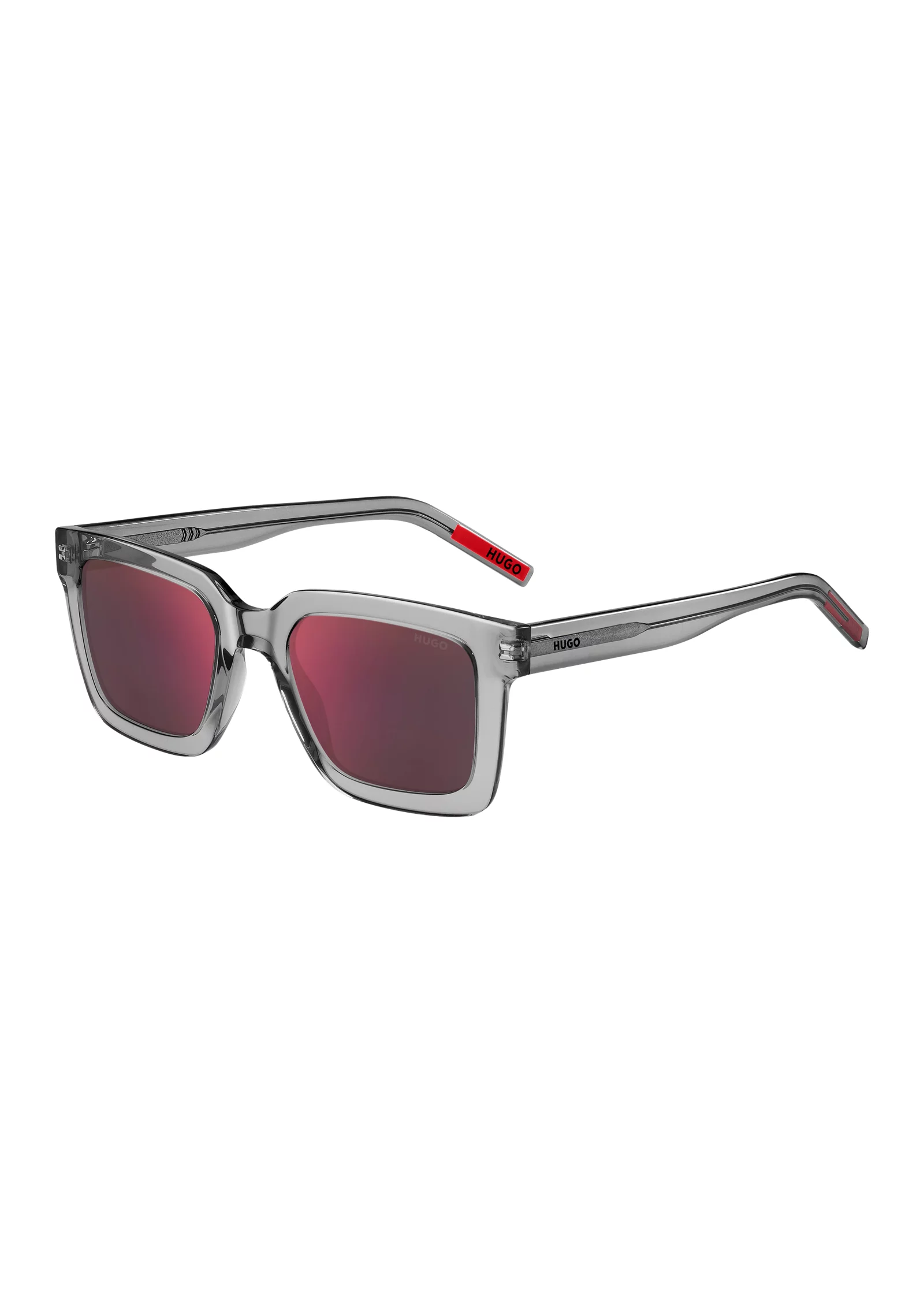 hbeu58115204_999_220 Transparent-acetate sunglasses with red lenses - Image 1