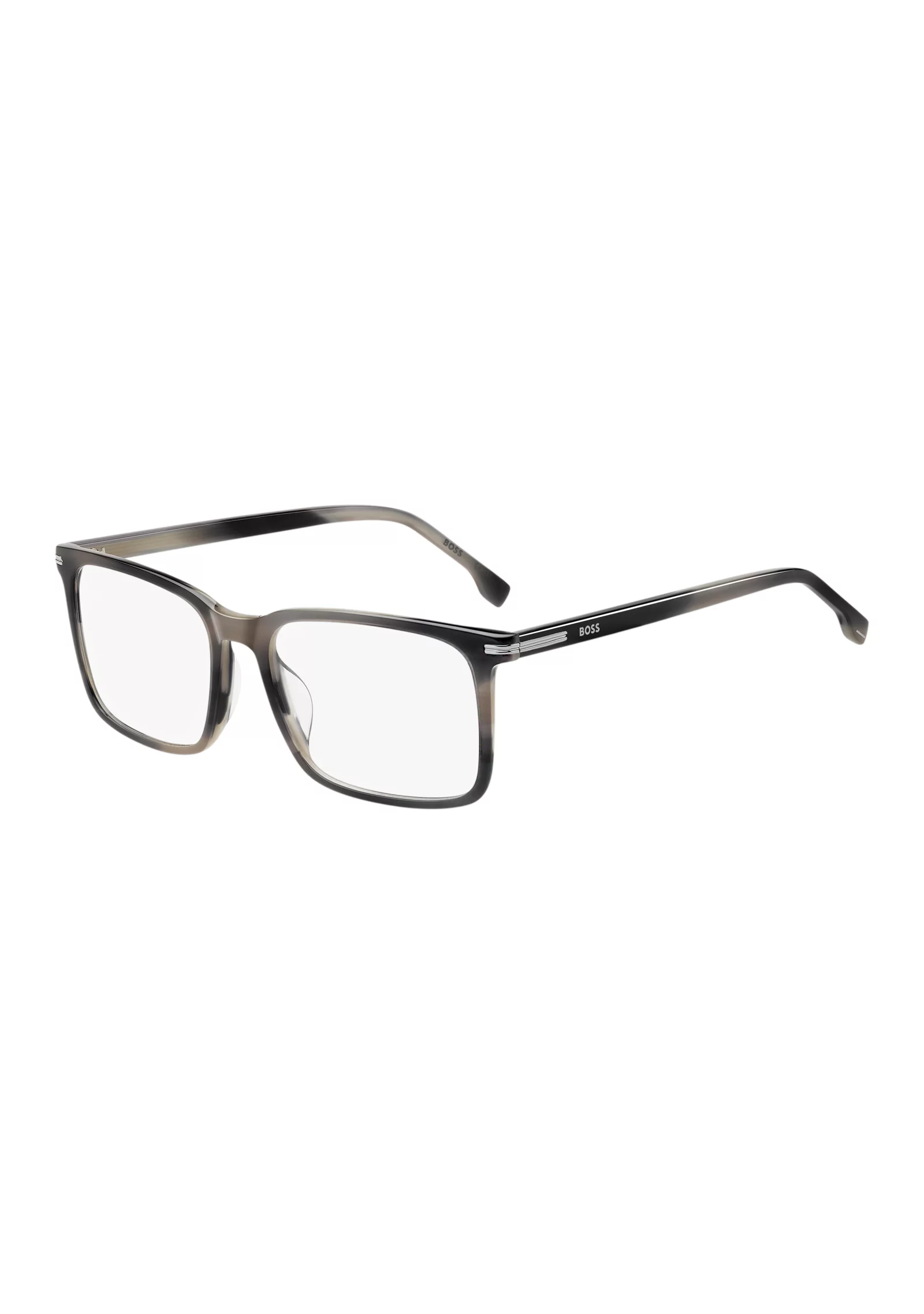 hbeu58330297_999_220 Patterned-acetate optical frames with silver-tone trims - Image 1