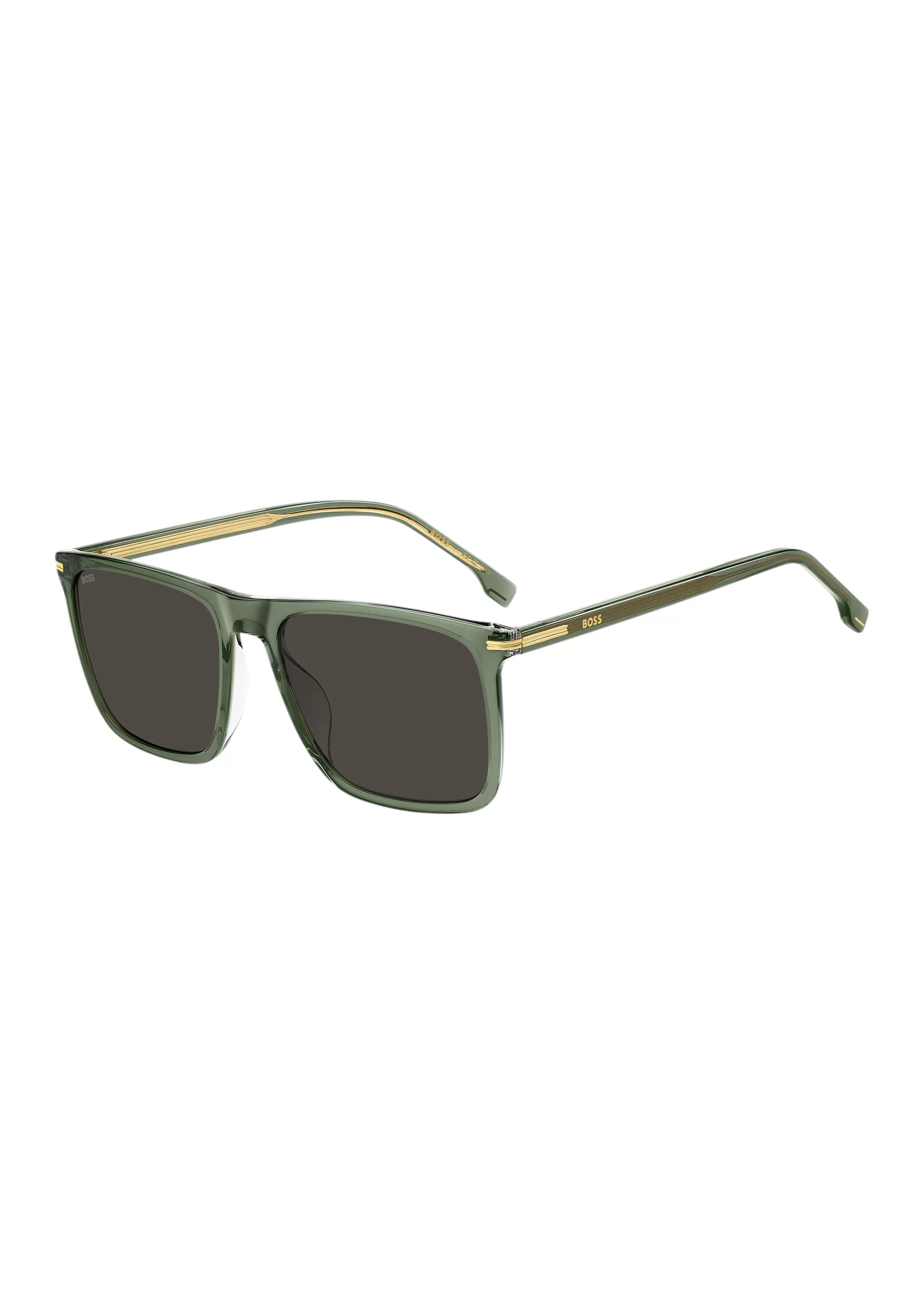 hbeu58332864_999_220 Green-acetate sunglasses with gold-tone trims - Image 1