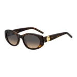 Tortoiseshell-acetate sunglasses with Double B monogram