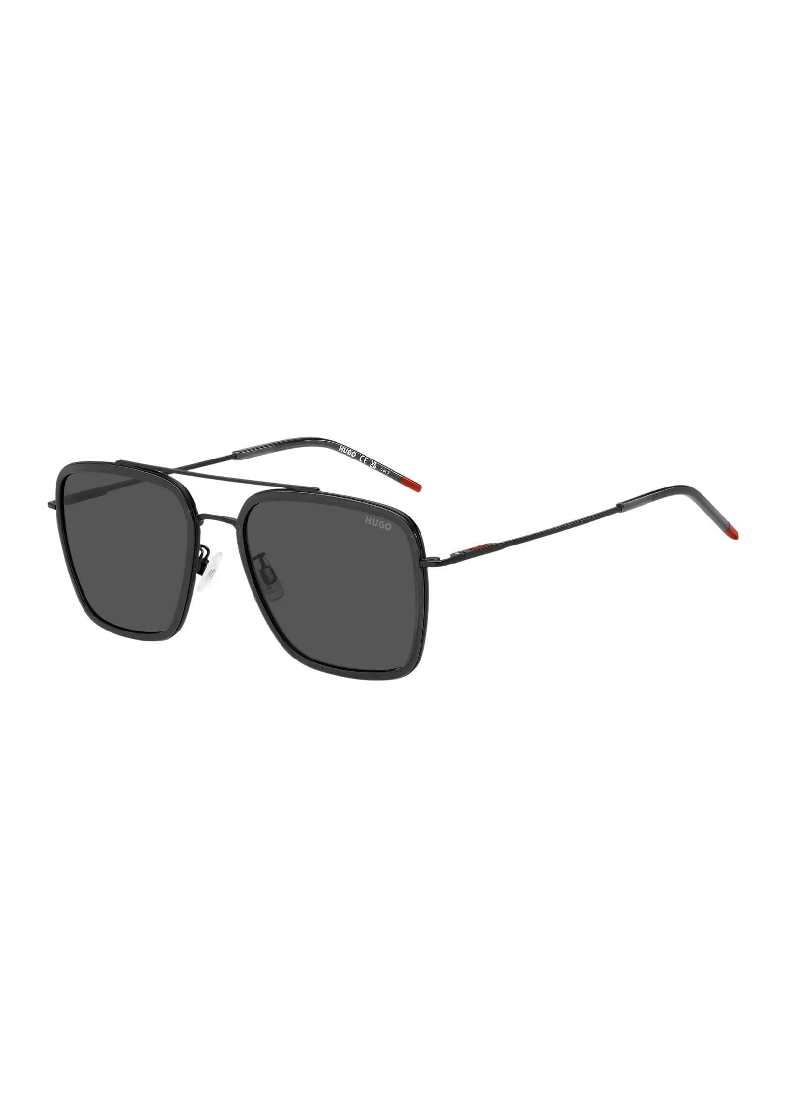 hbeu58610299_999_220 Dark-grey sunglasses with flex hinges - Image 1