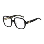 Black-acetate optical frames with Double B monogram