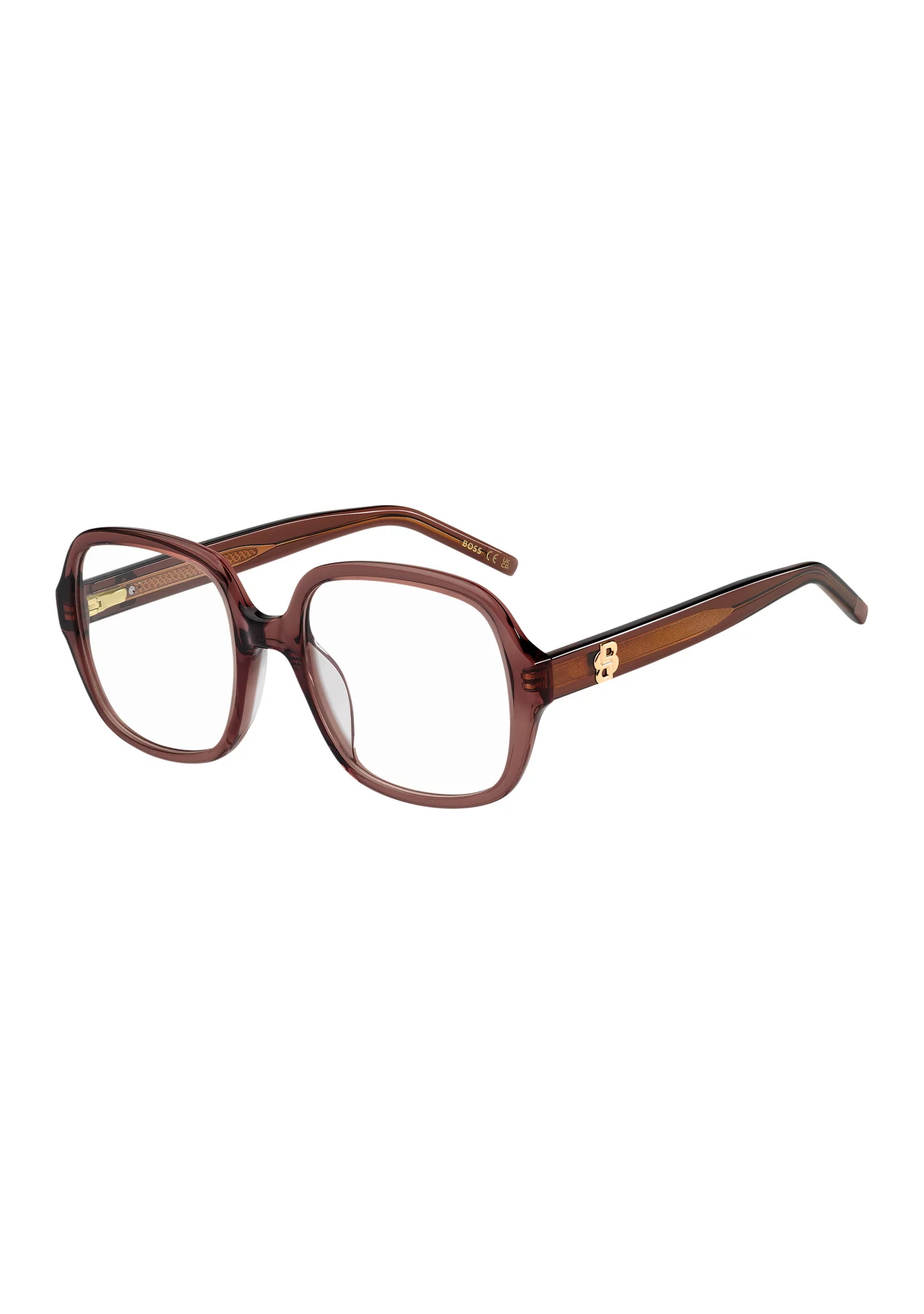 hbeu58610397_999_220 Brown-acetate optical frames with Double B monogram - Image 1